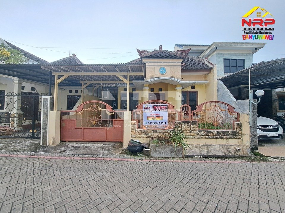 dikontrakkan rumah 3 kamar tidur di mendut regency tamanbaru banyuwangi