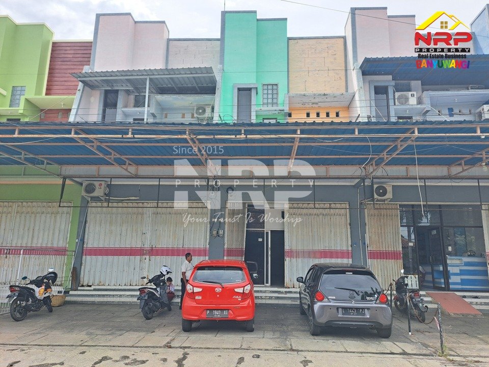 ruko jl mendut samping pemda banyuwangi disewakan