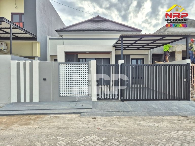 Rumah Baru Modern 3 Kamar Tidur di Sobo Banyuwangi