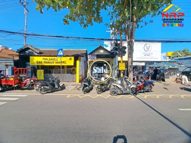 Properti Komersial di Jalan Ahmad Yani Banyuwangi Dijual, Miliki Lahan 307 M² dan Bonus Bangunan Ruko