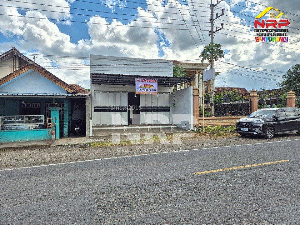 Dijual Ruko Potensial di Jajag Banyuwangi, Cocok untuk Toko, Klinik, Apotek hingga Butik