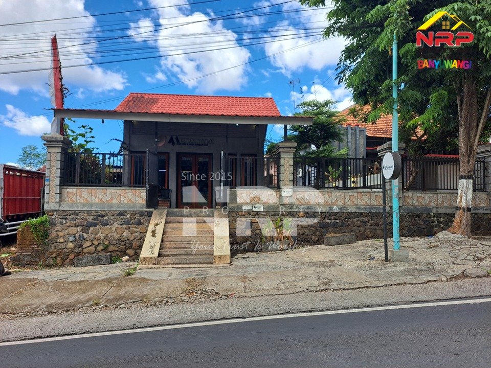 Disewakan Cafe/Resto Siap Pakai di Banjarsari Banyuwangi, Lokasi Strategis Jalur Utama Menuju Kawah Ijen