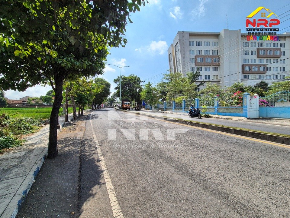 Dijual Tanah Premium di Jalan Brawijaya Banyuwangi, Lokasi Strategis Depan Hotel Aston Cocok untuk Investasi dan Kawasan Bisnis