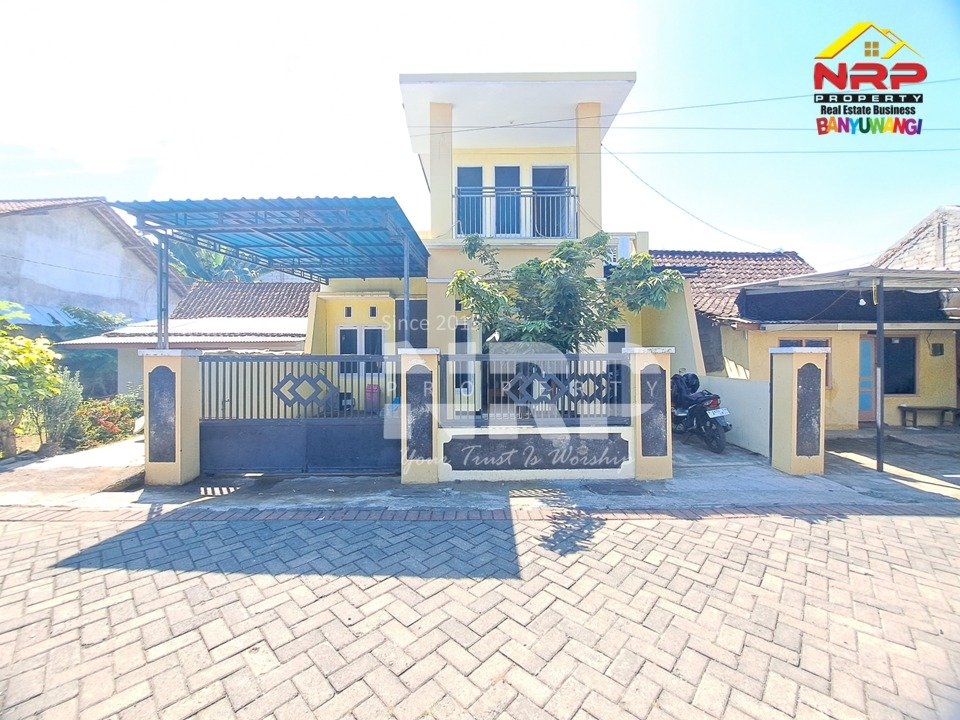 Dijual Rumah 2 Lantai Nyaman di Banjarsari Glagah Banyuwangi | SHM
