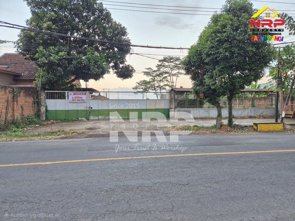 Gudang Luas 10.160 Meter Persegi Dijual di Giri Banyuwangi, Cocok untuk Pabrik dan Bisnis